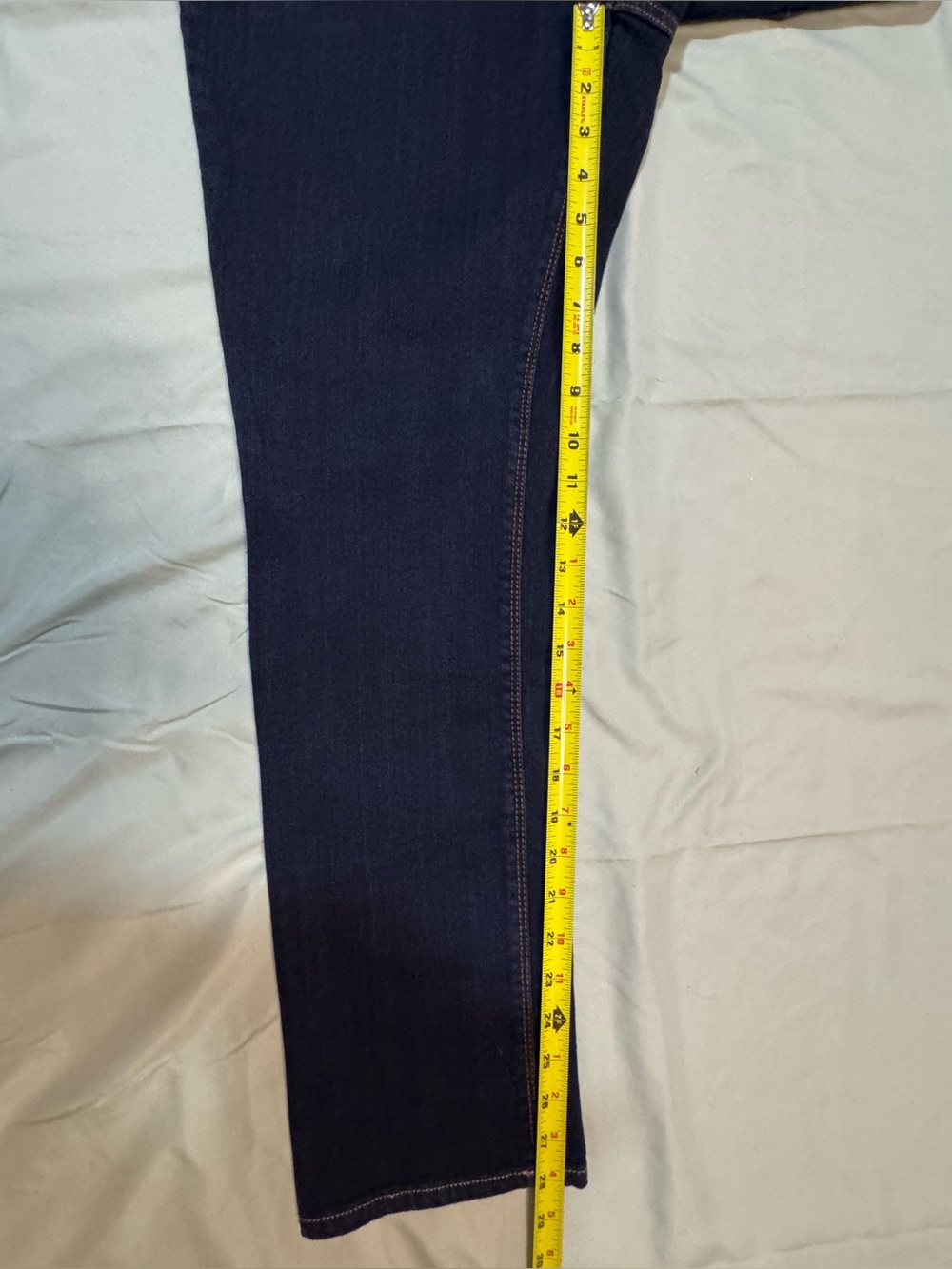 ANA Petite Dark Wash Straight Leg Jeans Size 10 P - Picture 5 of 6